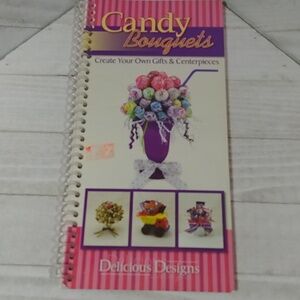 🎉2/$16 Candy Bouquets Book Delicious Designs